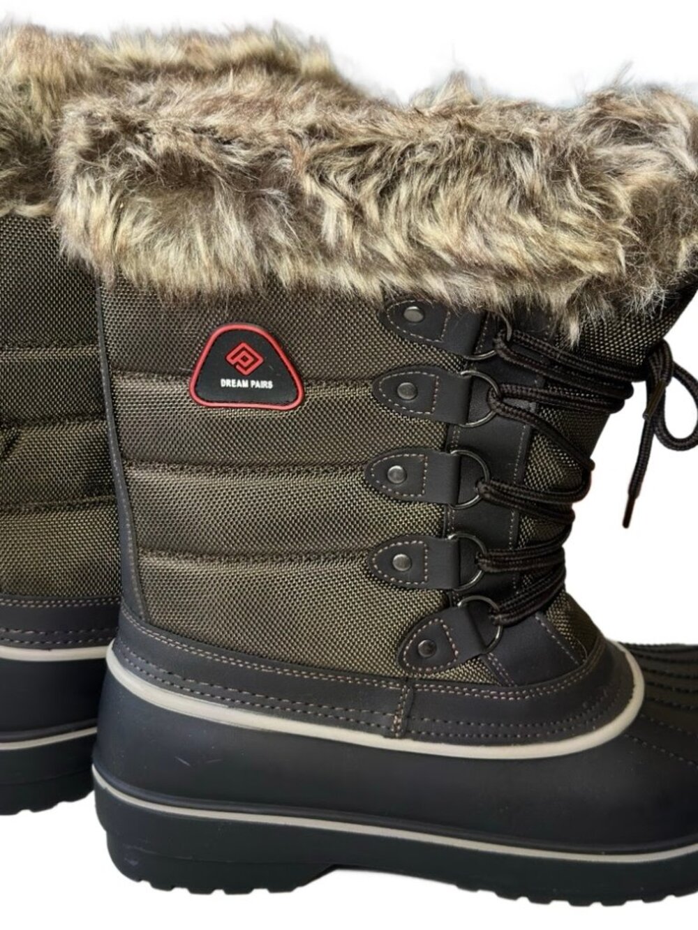 ⤵️ NWOB DREAM PAIRS Women's Snow Boots - Brown - Size 11